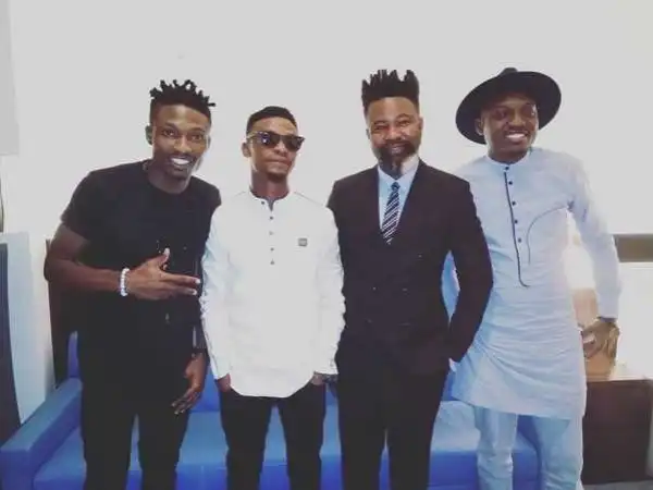 BBNaija 2017 Winner, Efe Meets Comedian I Go Dye, Osama